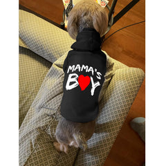 Cayxatiu cat hoodie side view black for stylish, comfortable pet wear