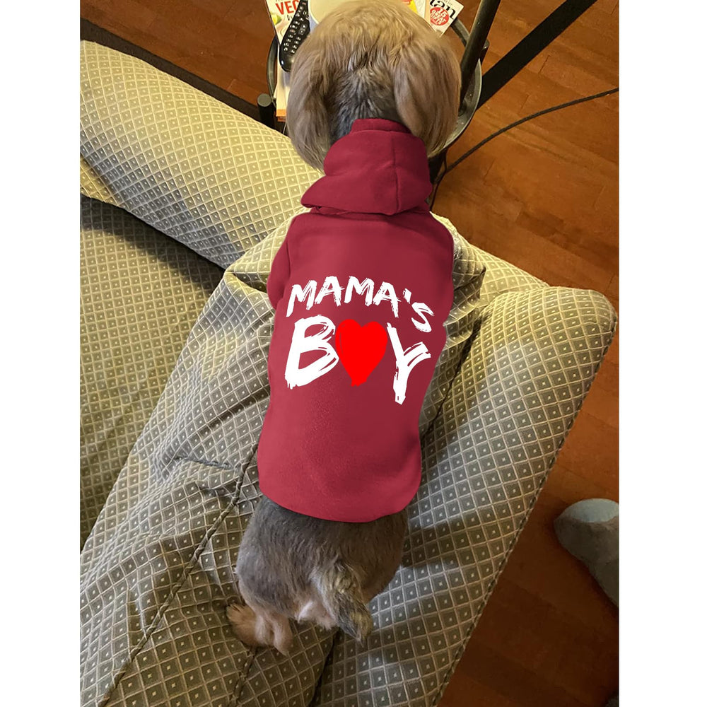 Cayxatiu Mama'Boy cat hoodie side view for everyday wear