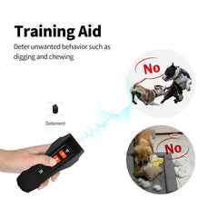 CBDYWVR No Bark Ultra LED flashlight aids nighttime walks for safety.
