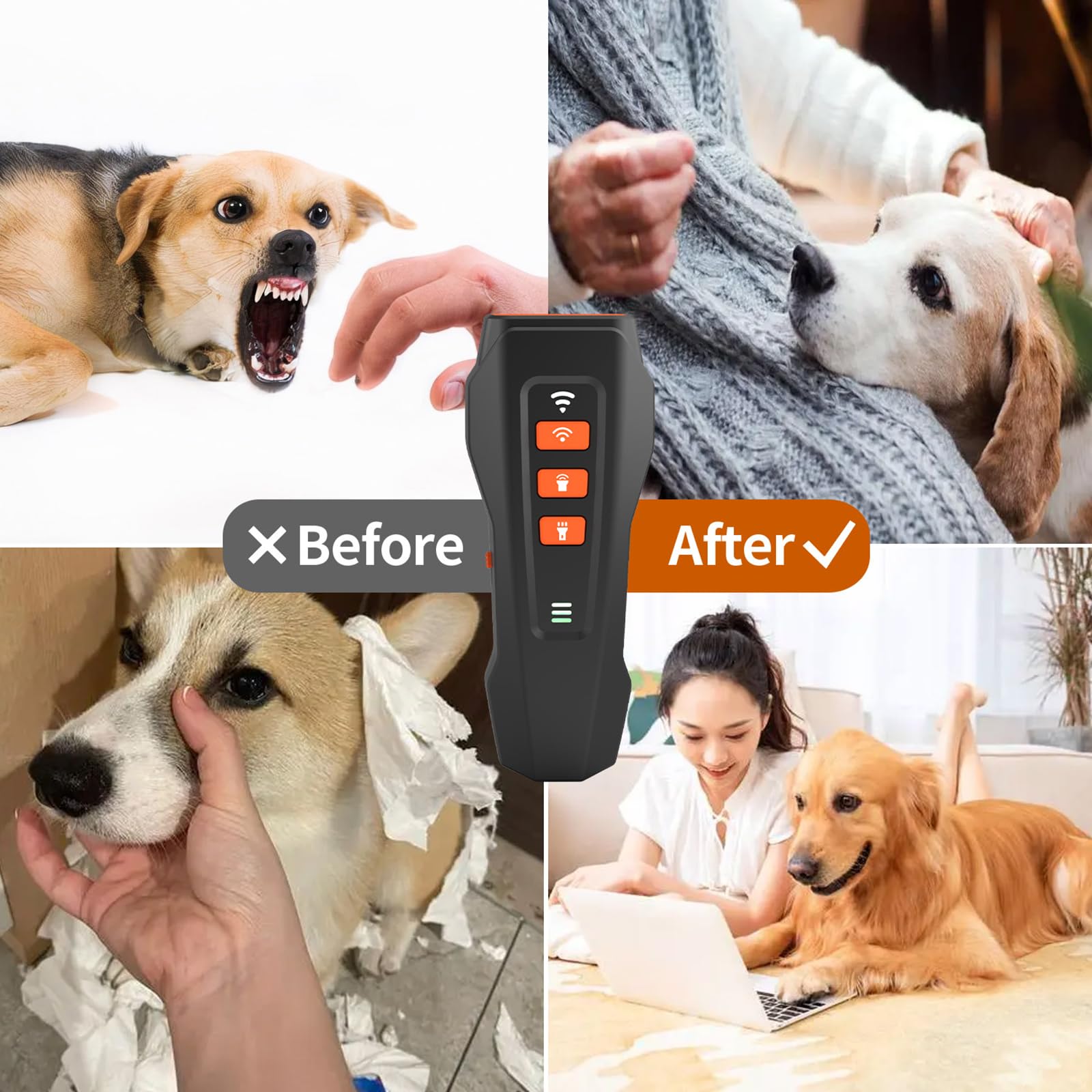 CBDYWVR No Bark Ultra Type-C charging enables fast recharges and longer sessions.
