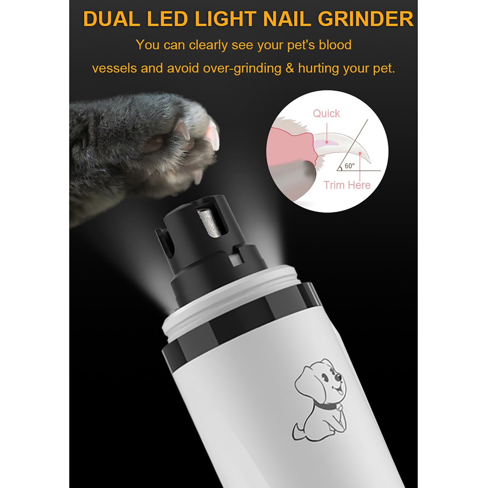 CBDYWVR Silent Groom Pro cordless design supports flexible grooming anywhere.