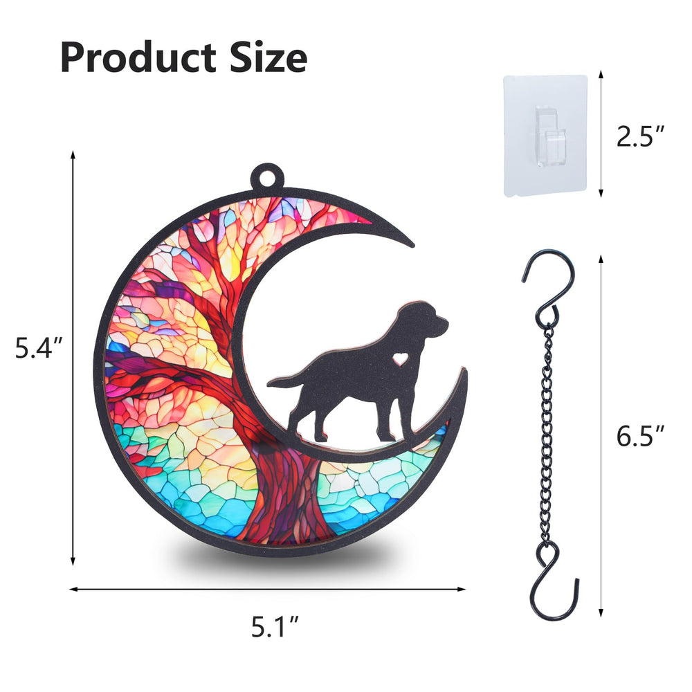 CCiaga window-hanging memorial decor fits any room or office.