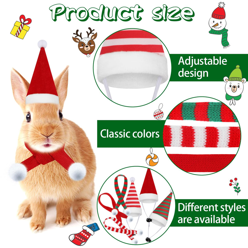 CCINEE pet scarf 14in wrapped demonstrates snug warmth for cozy holiday wear.