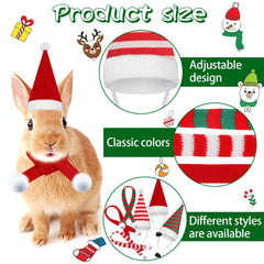 CCINEE pet scarf 14in wrapped demonstrates snug warmth for cozy holiday wear.