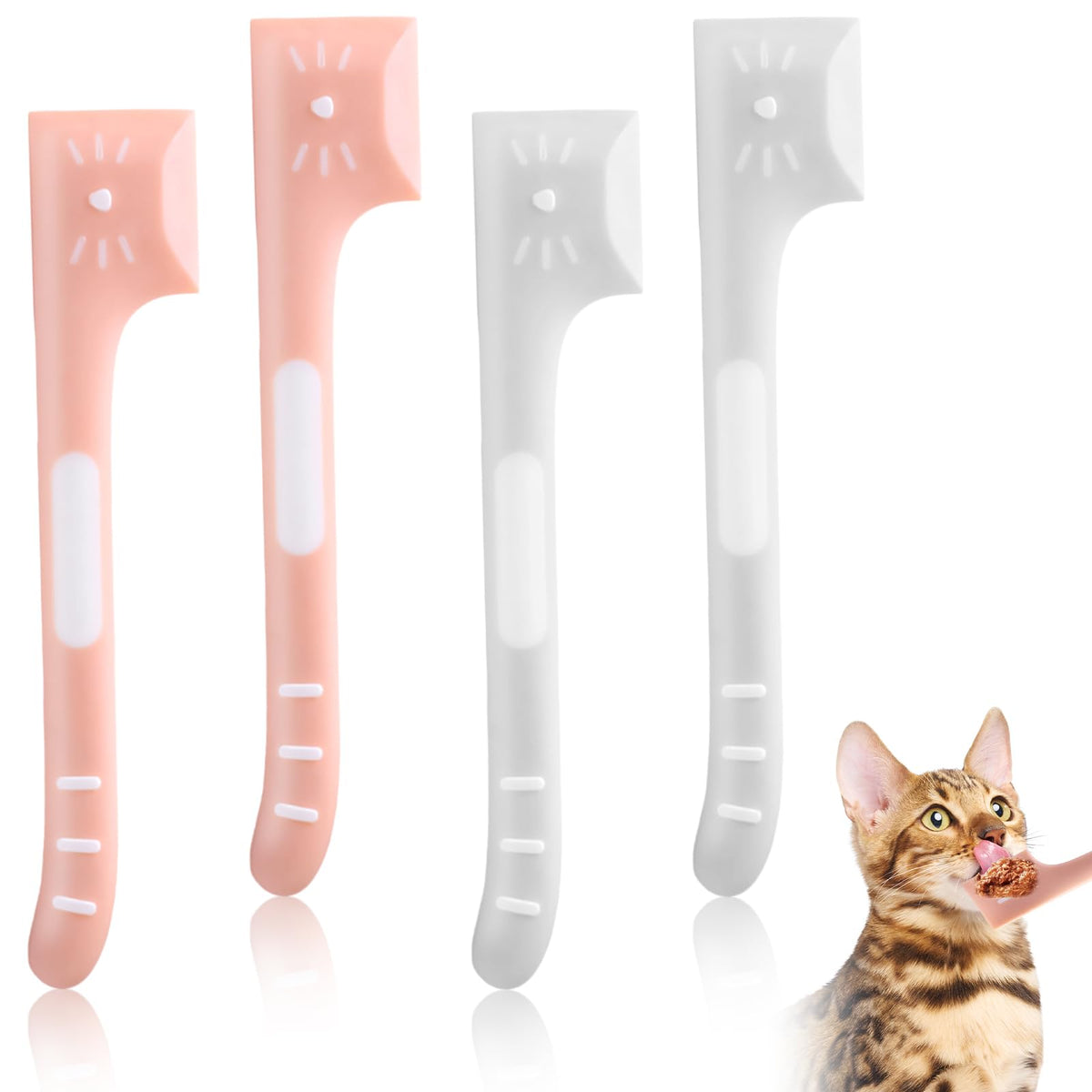 CdbC cat food spoon packaging image shows the four pack ready for shoppers