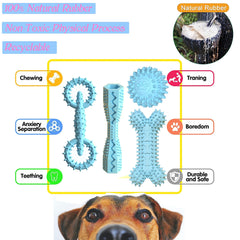 Cdyzqikm Molars Bumps Toy Blue cleans teeth and massages gums.