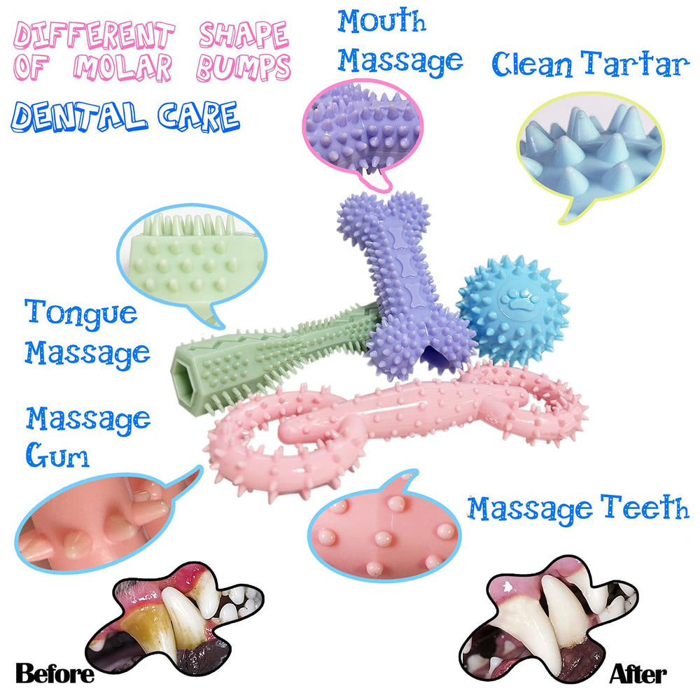 Cdyzqikm puppy toy donut aids teething relief with chewy fun