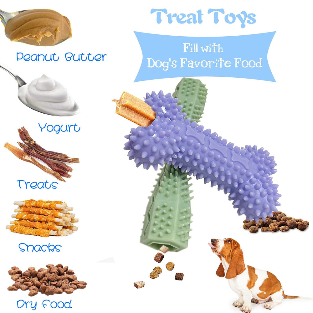 Cdyzqikm puppy toy dumbbell entertains pups and supports puzzle play