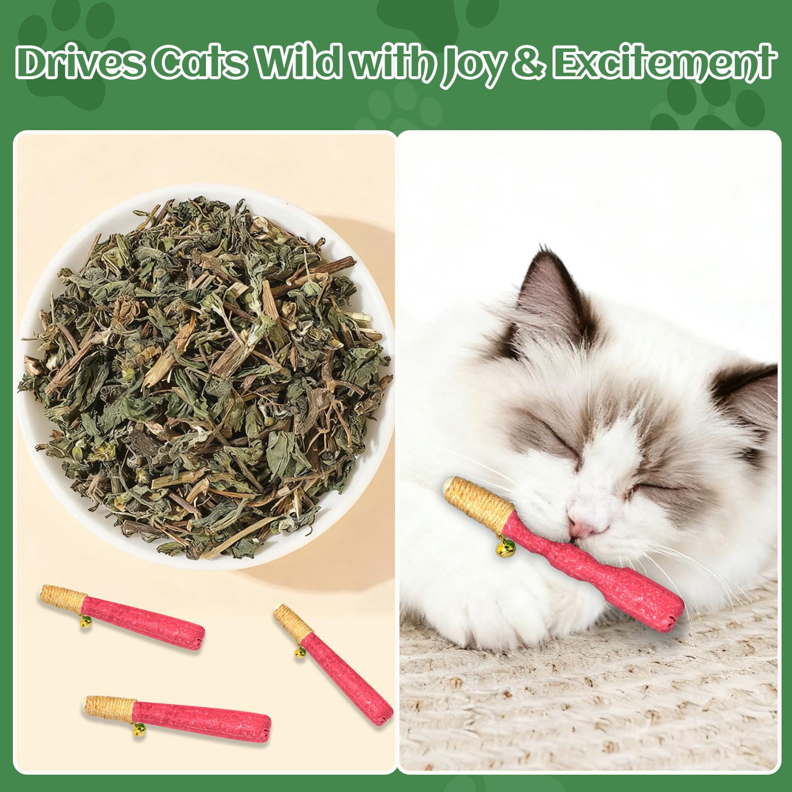 CealumVita teething rope toy provides safe chewing texture for kittens.