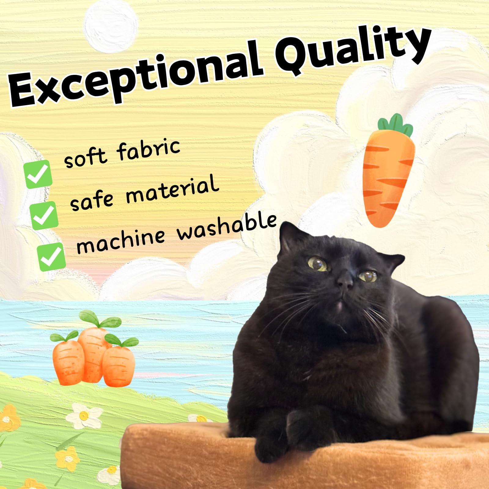 CECE PAW pineapple cat toy with feathers for extra play