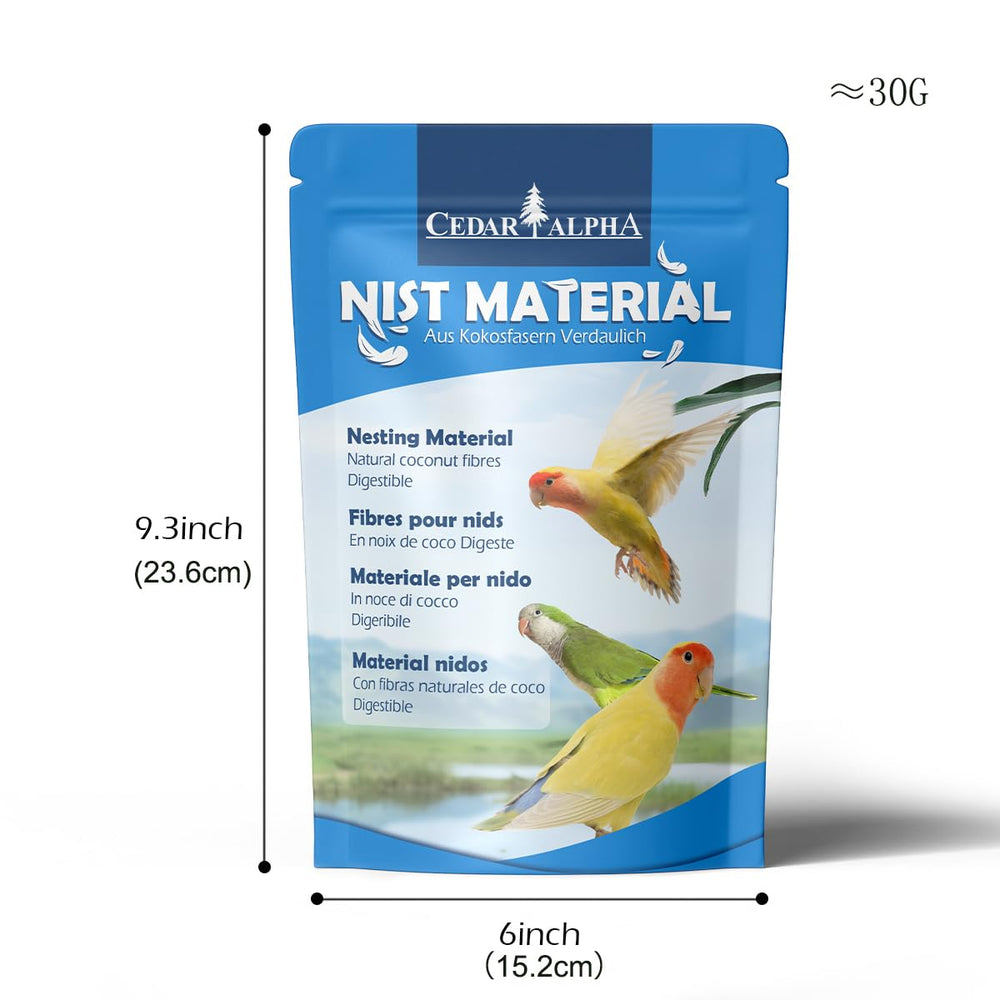 CEDAR ALPHA coconut-fiber texture macro highlighting natural softness.
