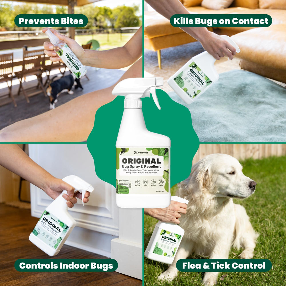 Cedarcide Original eco-friendly pest control solution.