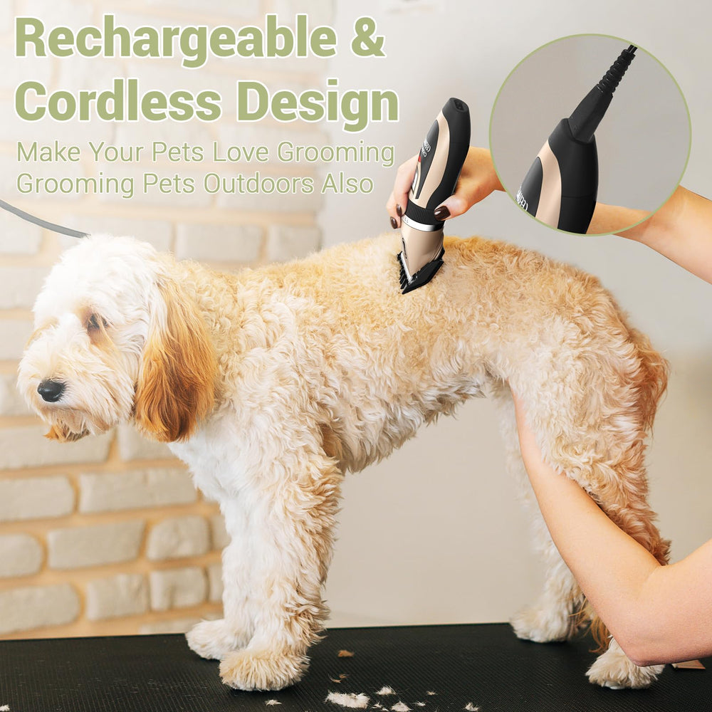 ceenwes dog clippers adjustable length 0.8-2mm for precise styling