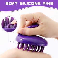 CeleMoon cat brush ergonomic non-slip grip for comfortable long grooming