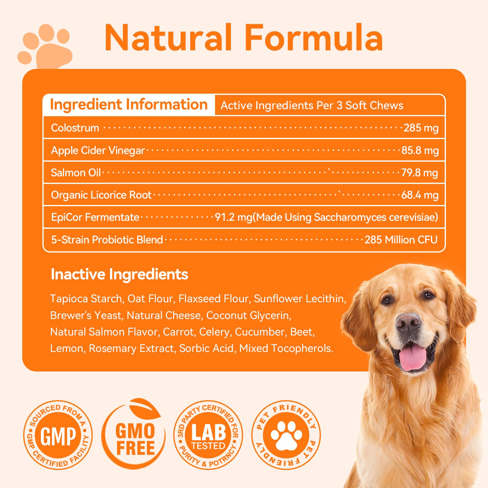 CeliAeh dog family mealtime with chews, suitable for all sizes and life stages.