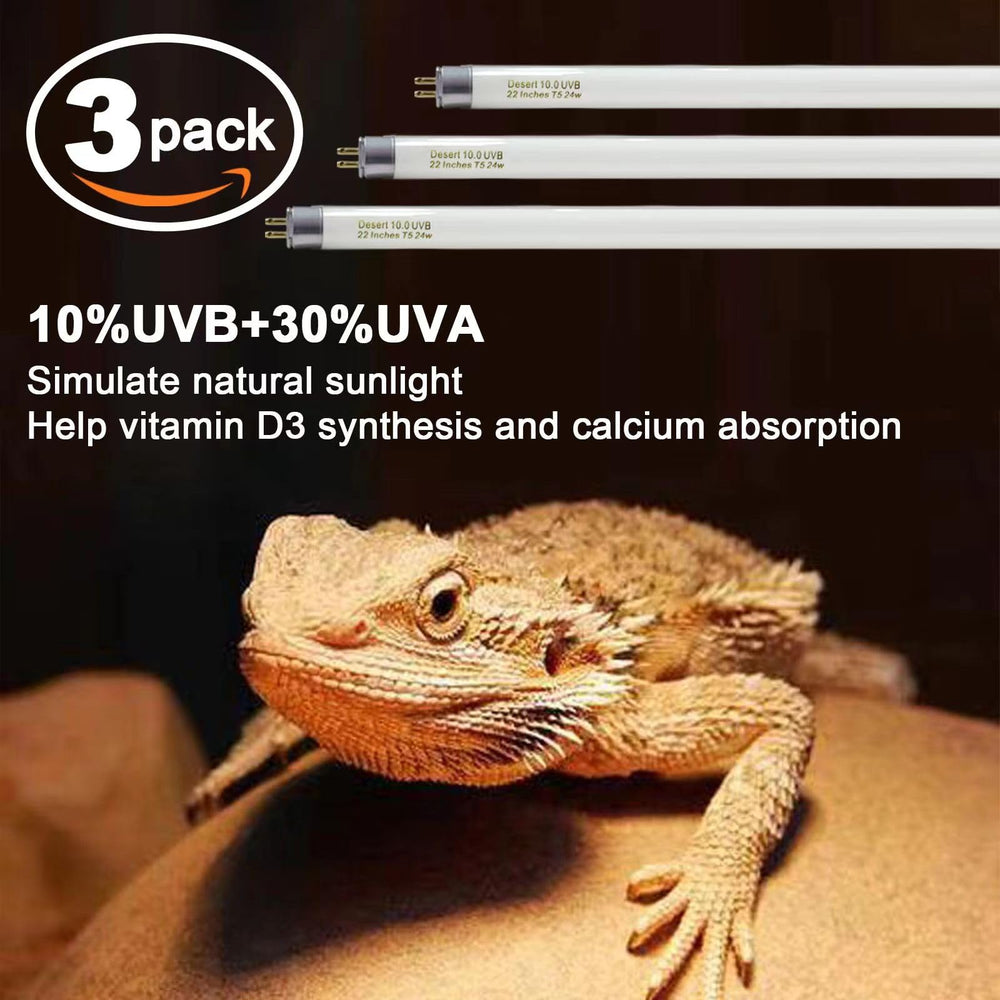 Celiwace Chameleon UVB bulb 22in supports healthy activity and color