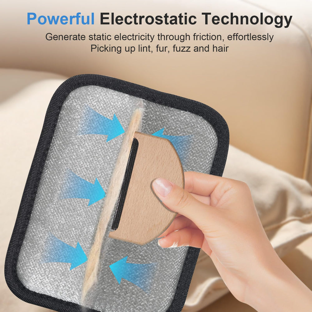 Celsisignis glove cleaning car seat lint and pet hair