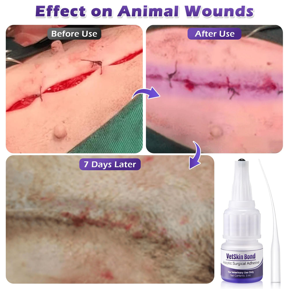 Fine-tip applicator enables precise wound closure control