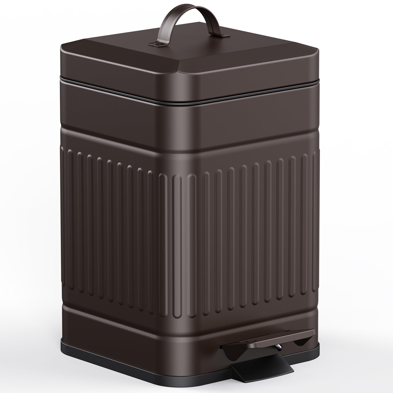 CEROELDA small trash can lid 5L demonstrates a sturdy, quiet-lid design for daily use.
