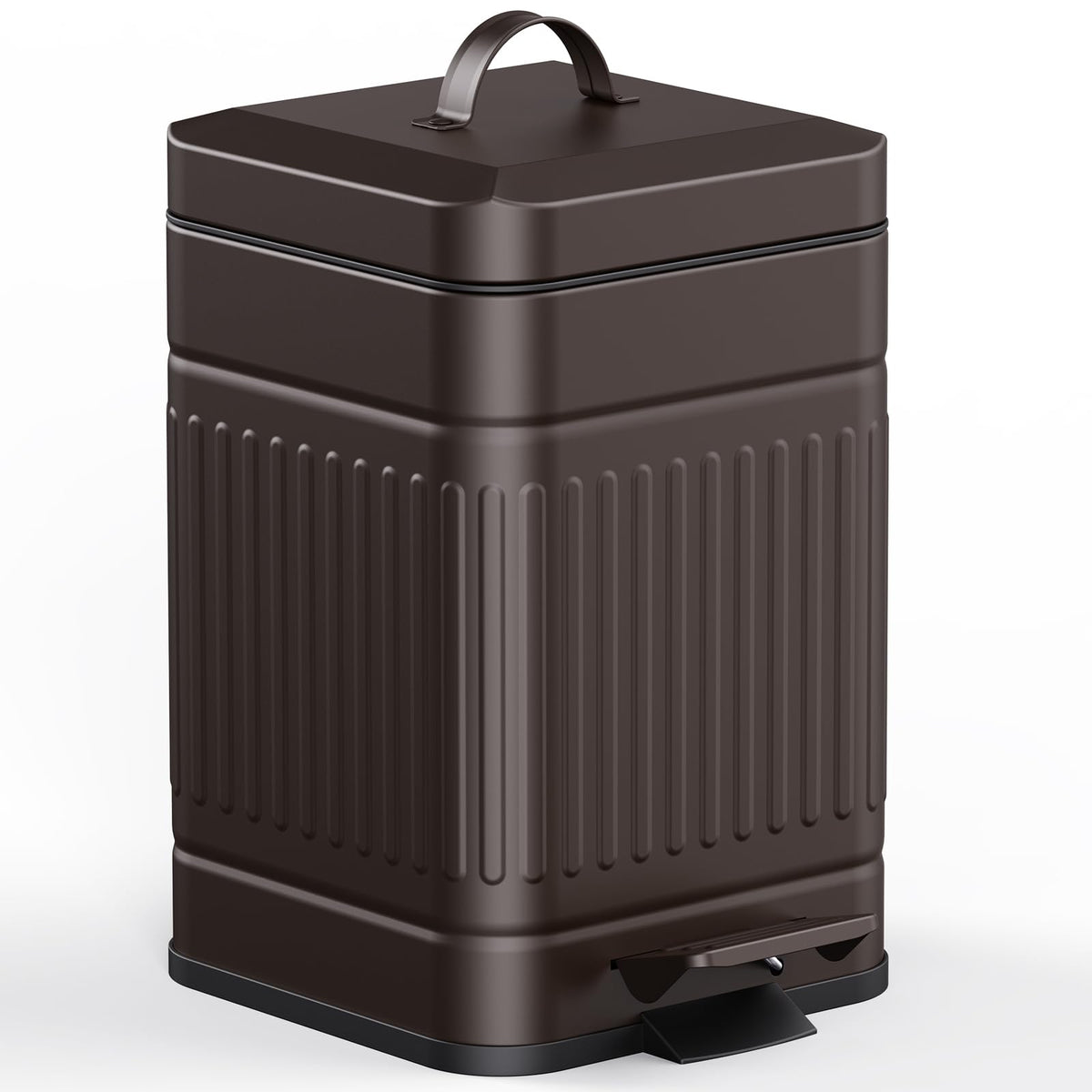 CEROELDA small trash can lid 5L demonstrates a sturdy, quiet-lid design for daily use.