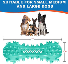 CERISURIO toothbrush dog toy blue close-up highlights teeth cleaning