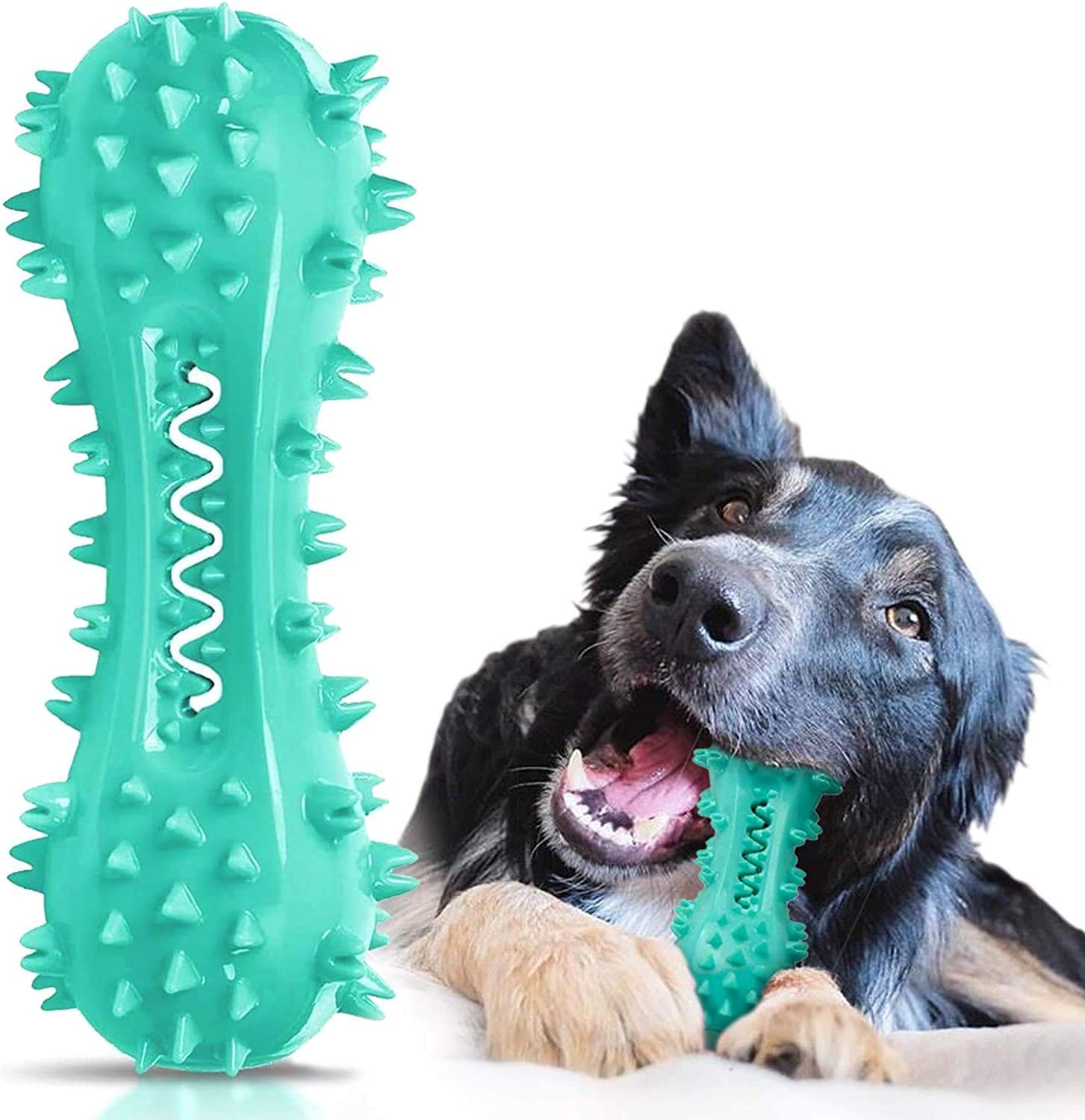 CERISURIO toothbrush dog toy blue packaging promotes dental care