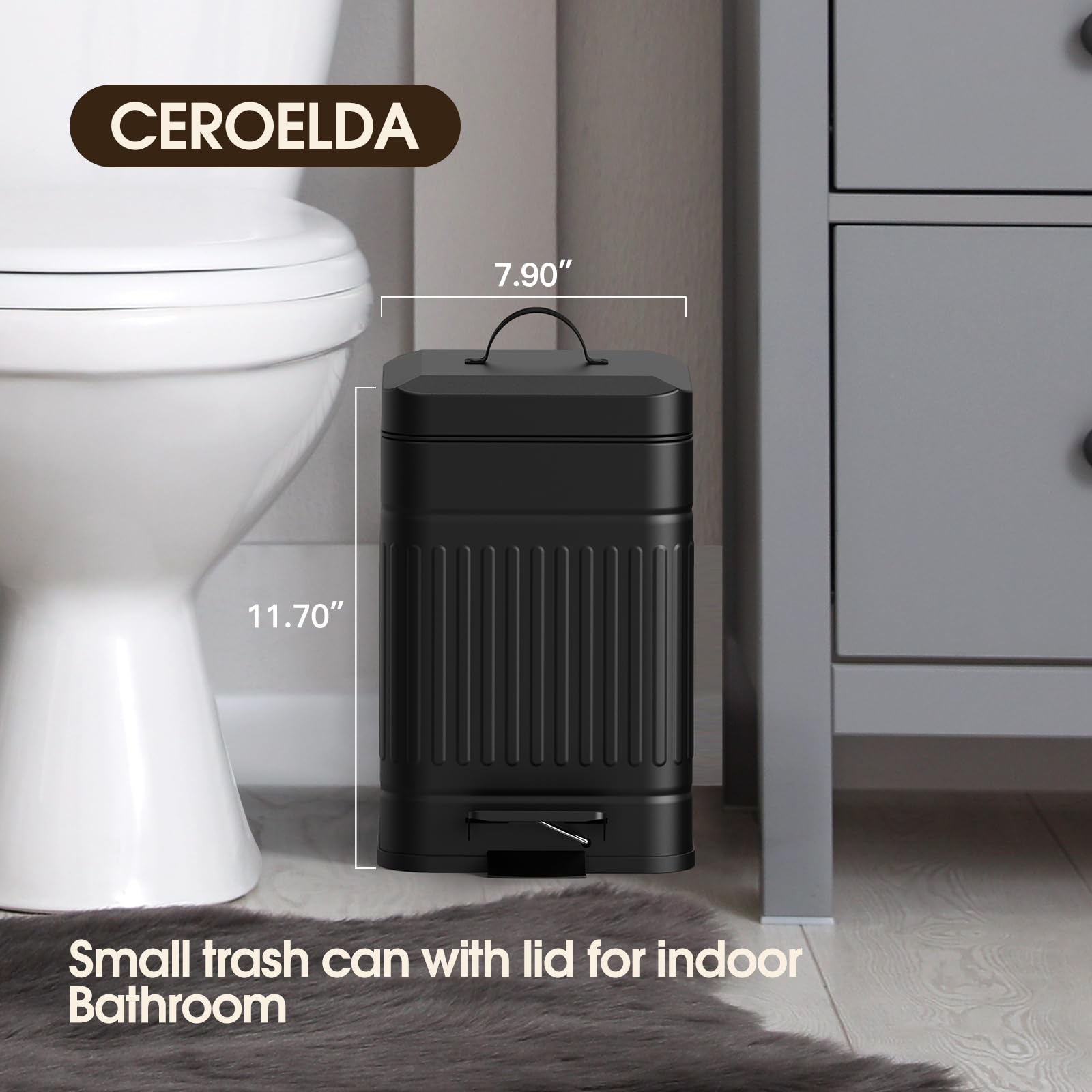 CEROELDA embossed retro body adds farmhouse charm to any space.