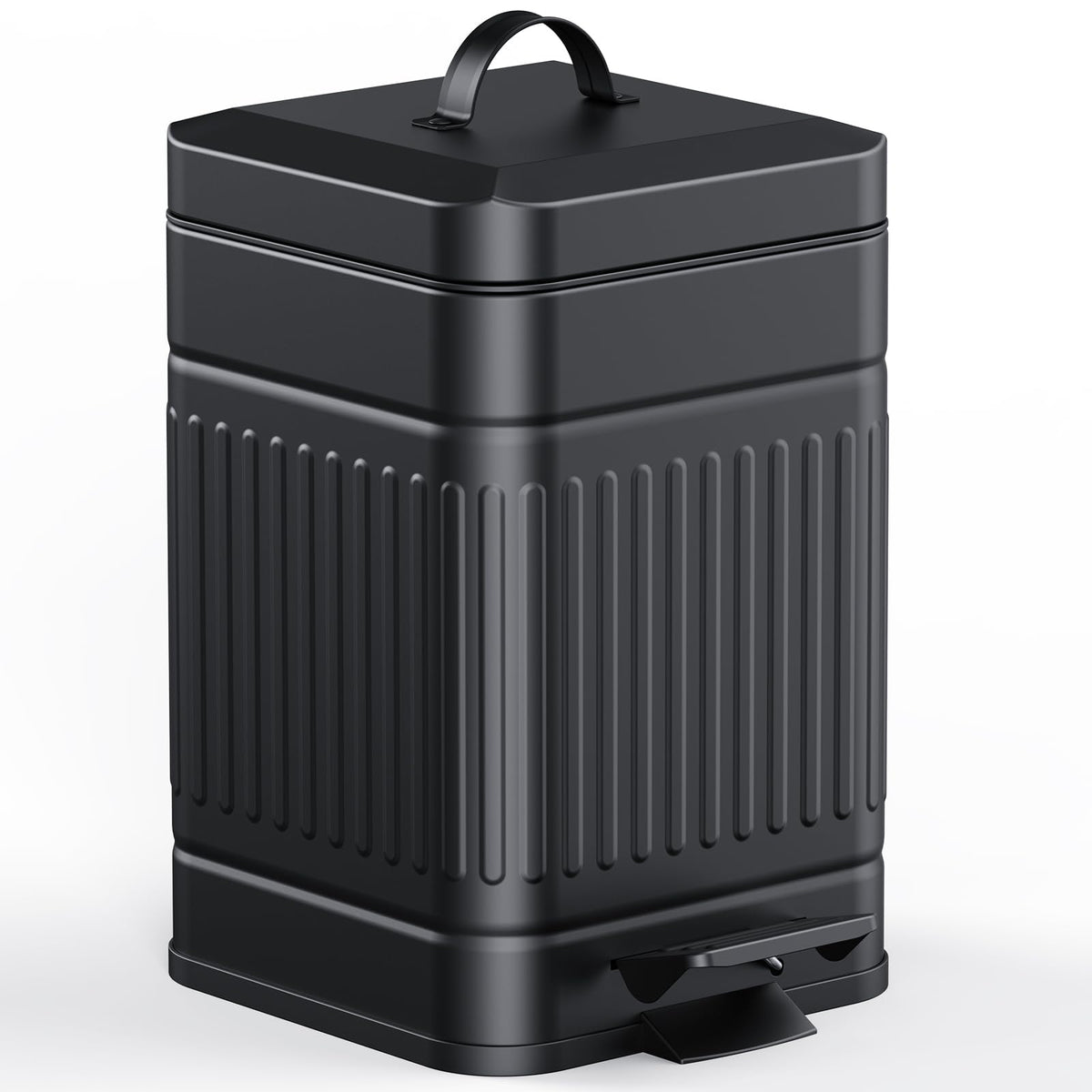 CEROELDA small trash can lid with soft-close action for quiet, everyday use.