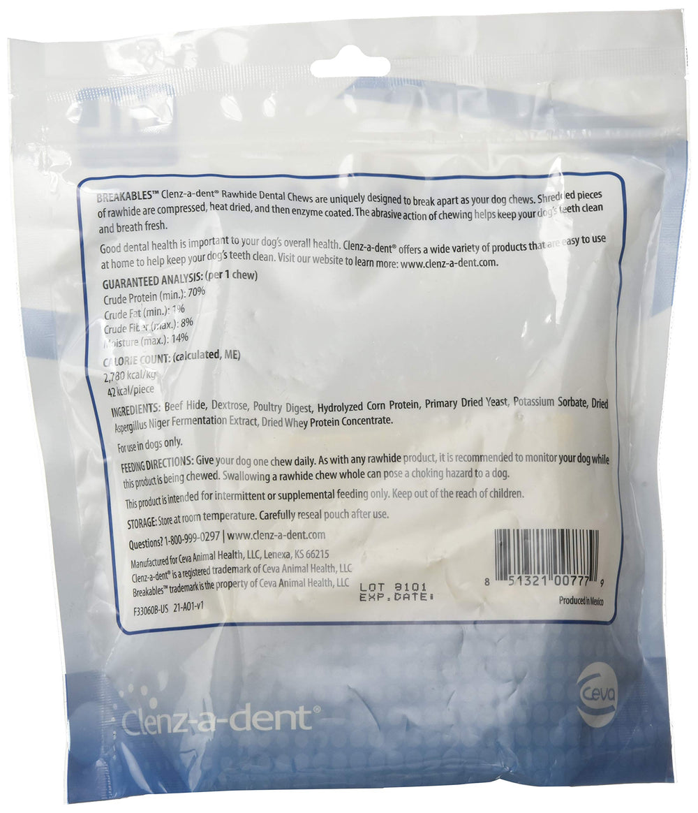Ceva Clenz-A-Dent Enzyme-Coating shows coating aiding antibacterial saliva activity