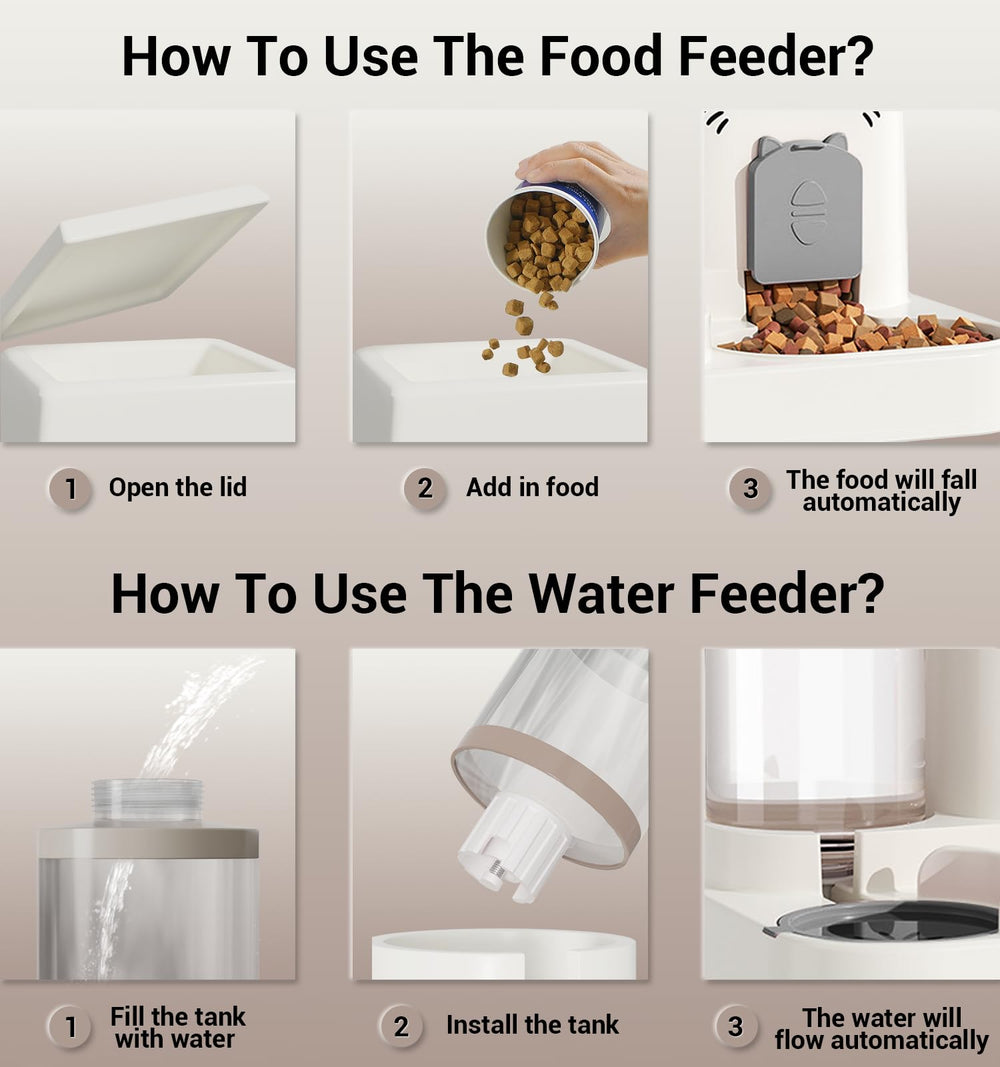 CEYE Gravity Cat Feeder 45-degree tilt spout promotes smooth feeding.