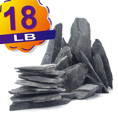 CFKJ slate stone for aquascaping setup adding natural texture and shelter for aquatic life