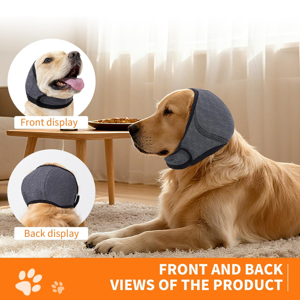 CGPVTSJ No Flap Ear Wraps during outdoor play to protect ears from splashes