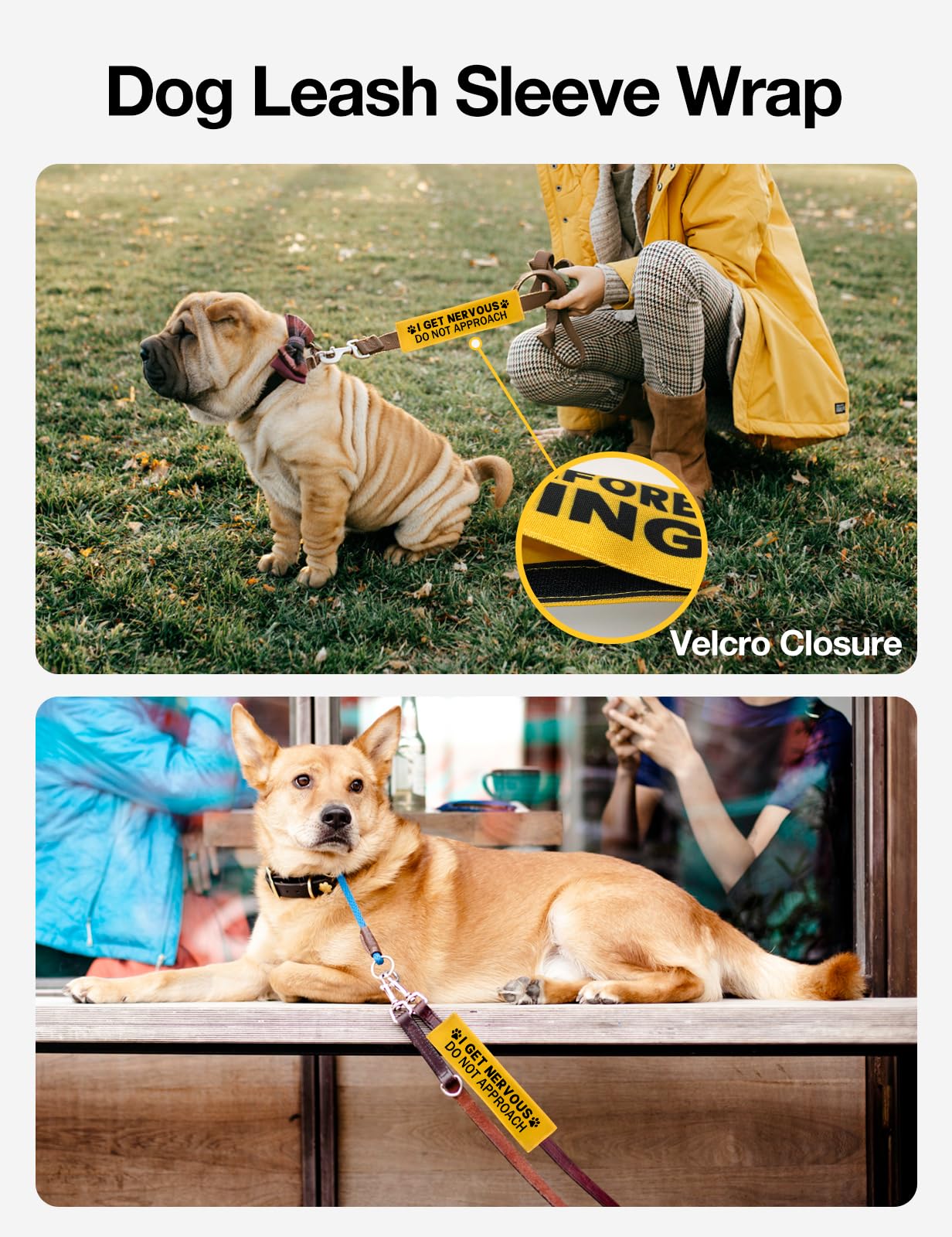 Cgvovgr training alert dog tag patch clearly indicates avoid contact.