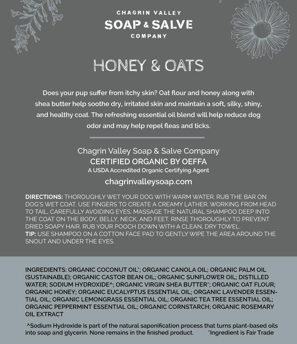 Chagrin Valley puppy-friendly formula supports gentle bath routines.