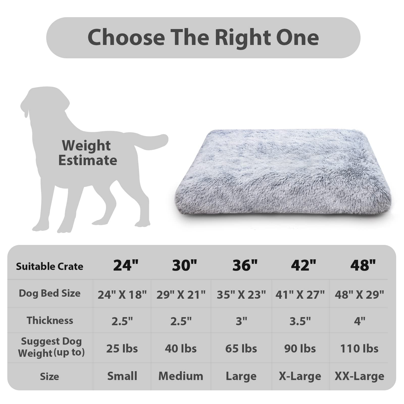 CHAMPETS washable dog bed with machine-washable cover simplifies cleaning