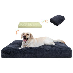 CHAMPETS XL orthopedic bed with removable cover for easy cleaning and long-lasting comfort for large dogs.