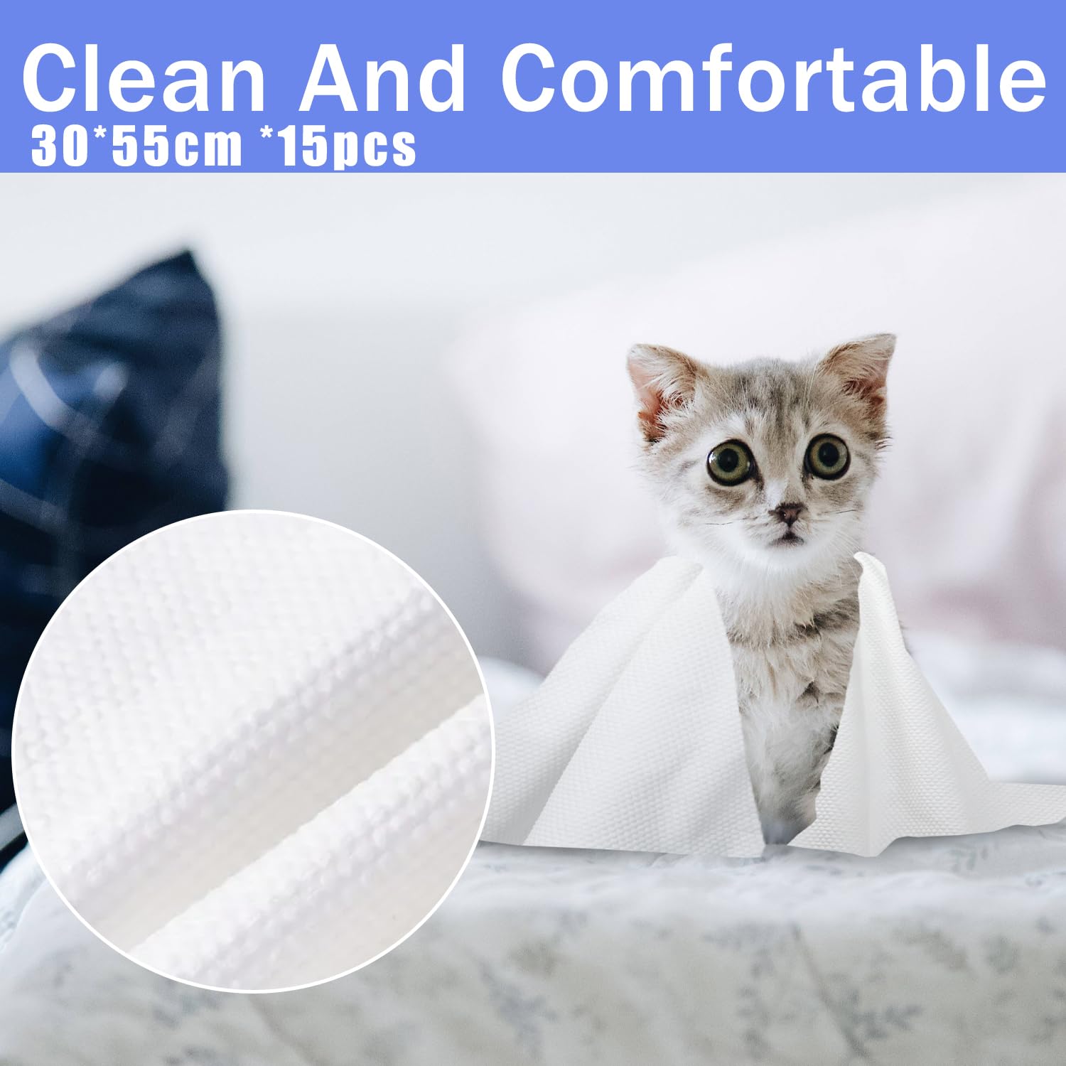 CHANHOO pet drying towel ideal for bath, travel, and grooming