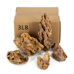 ChaoLeHo Dragon Stone aquarium rock 2-5 inch close-up for natural-looking tanks
