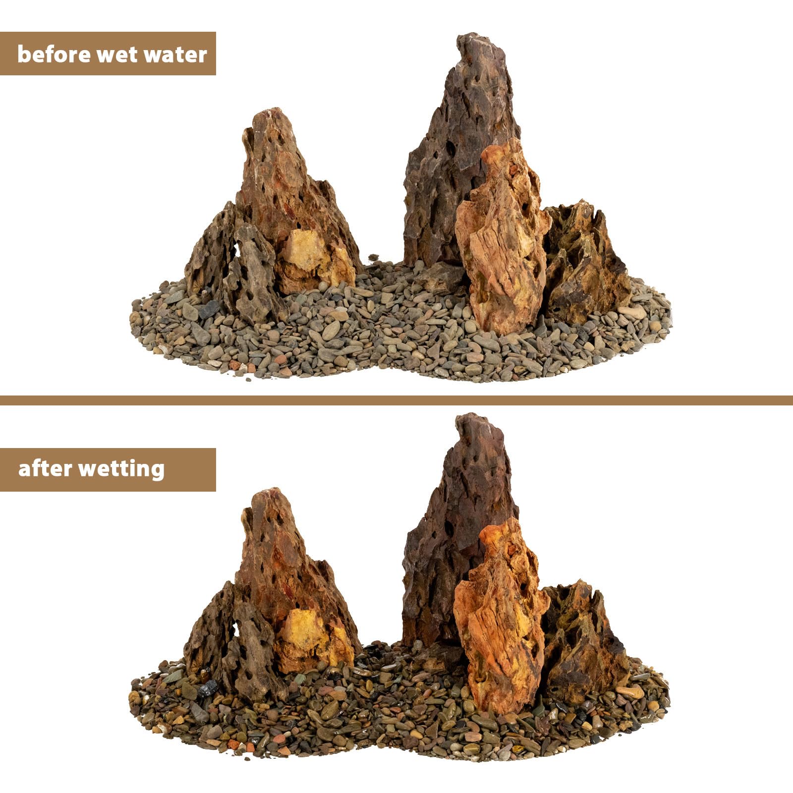 ChaoLeHo Dragon Stone natural appearance enhances terrariums and gardens