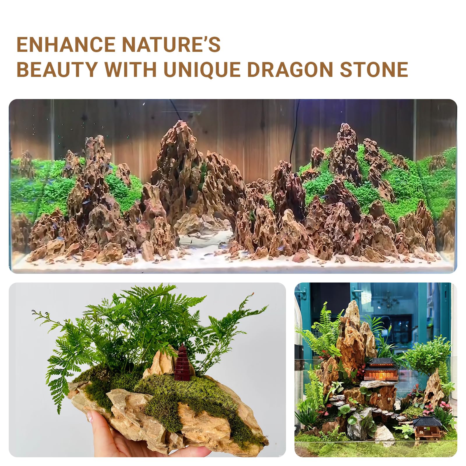 ChaoLeHo Dragon Stone stackable-design enables flexible layouts