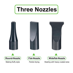 CHAOLUN dog dryer three-nozzles attachment enables precise fur drying.