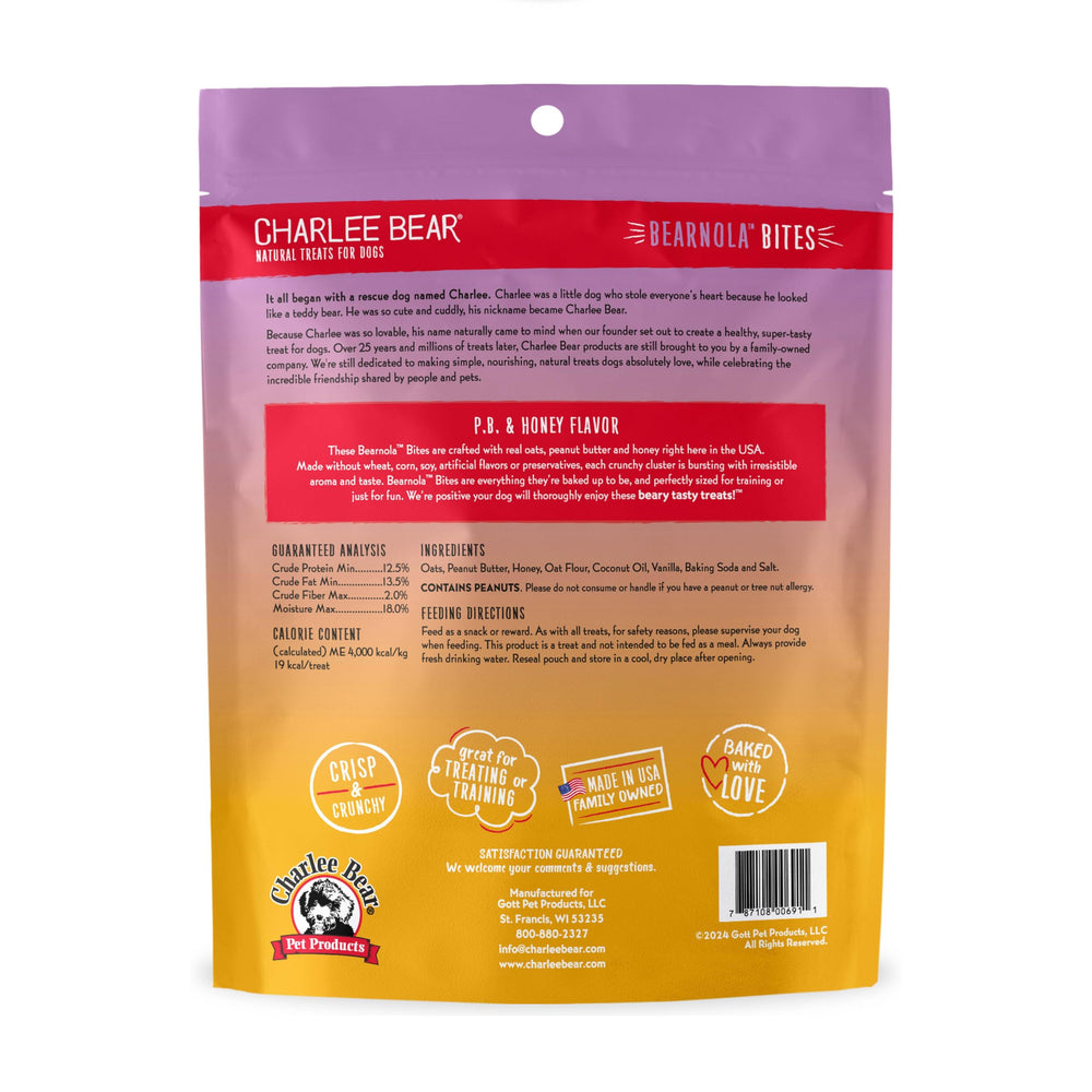 Charlee Bear Hypoallergenic vegan dog snacks suitable for sensitive mouths.