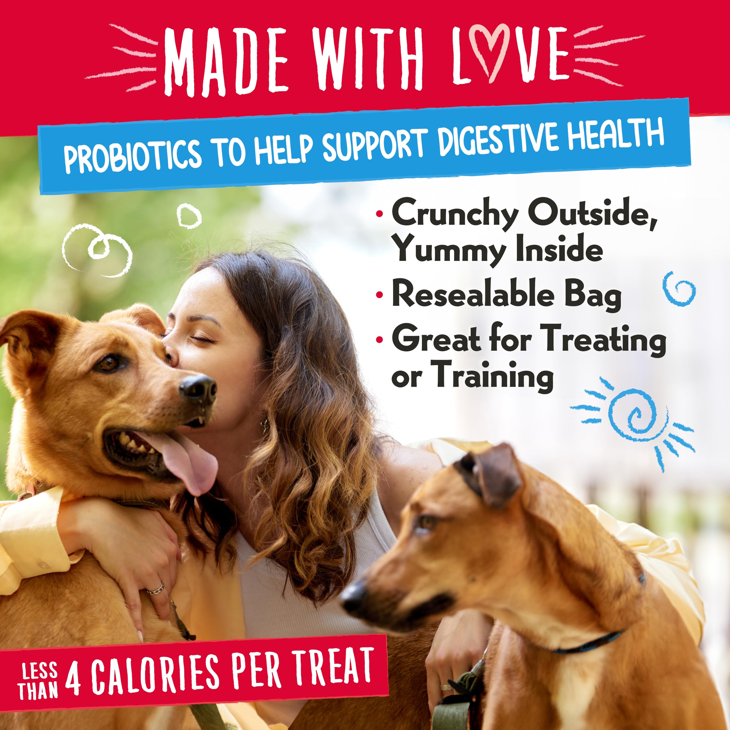 Charlee Bear Nuggets low-calorie snack, great for frequent rewards.