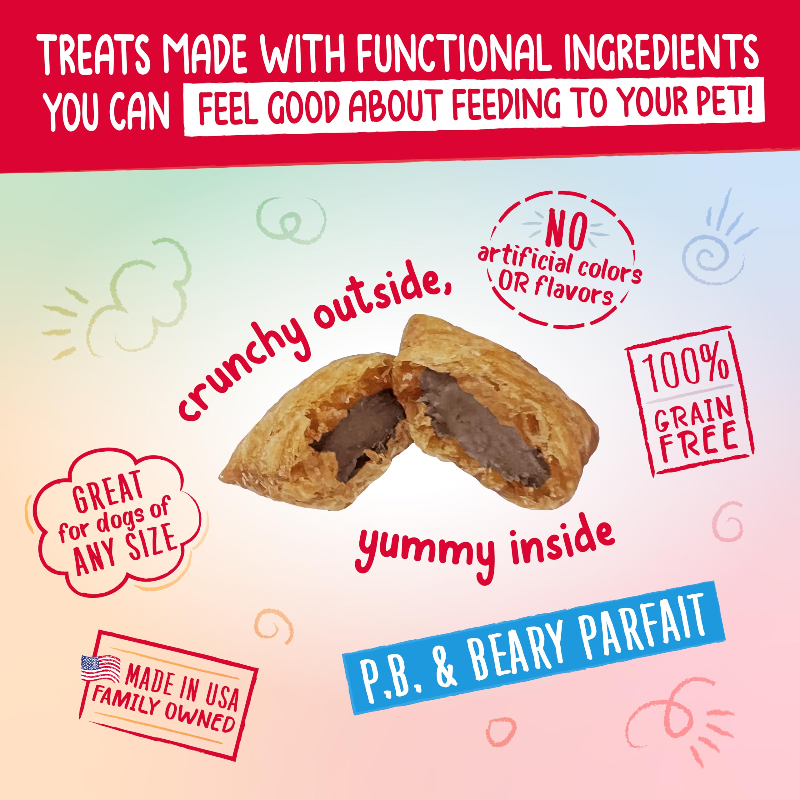 Charlee Bear Nuggets training treats suitable for all life stages.