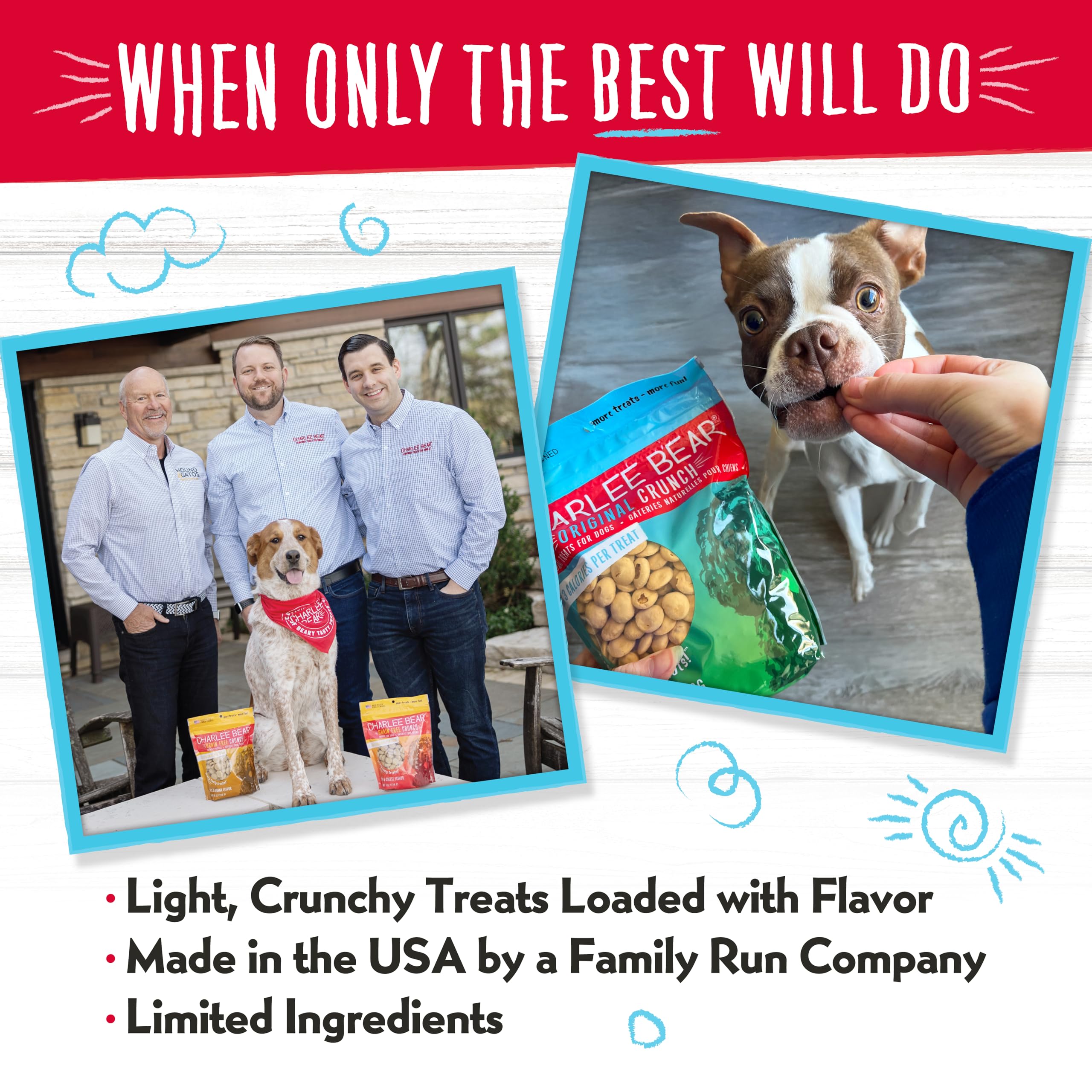 Charlee Bear treat portion on paw demonstrating lightweight, easily countable rewards.