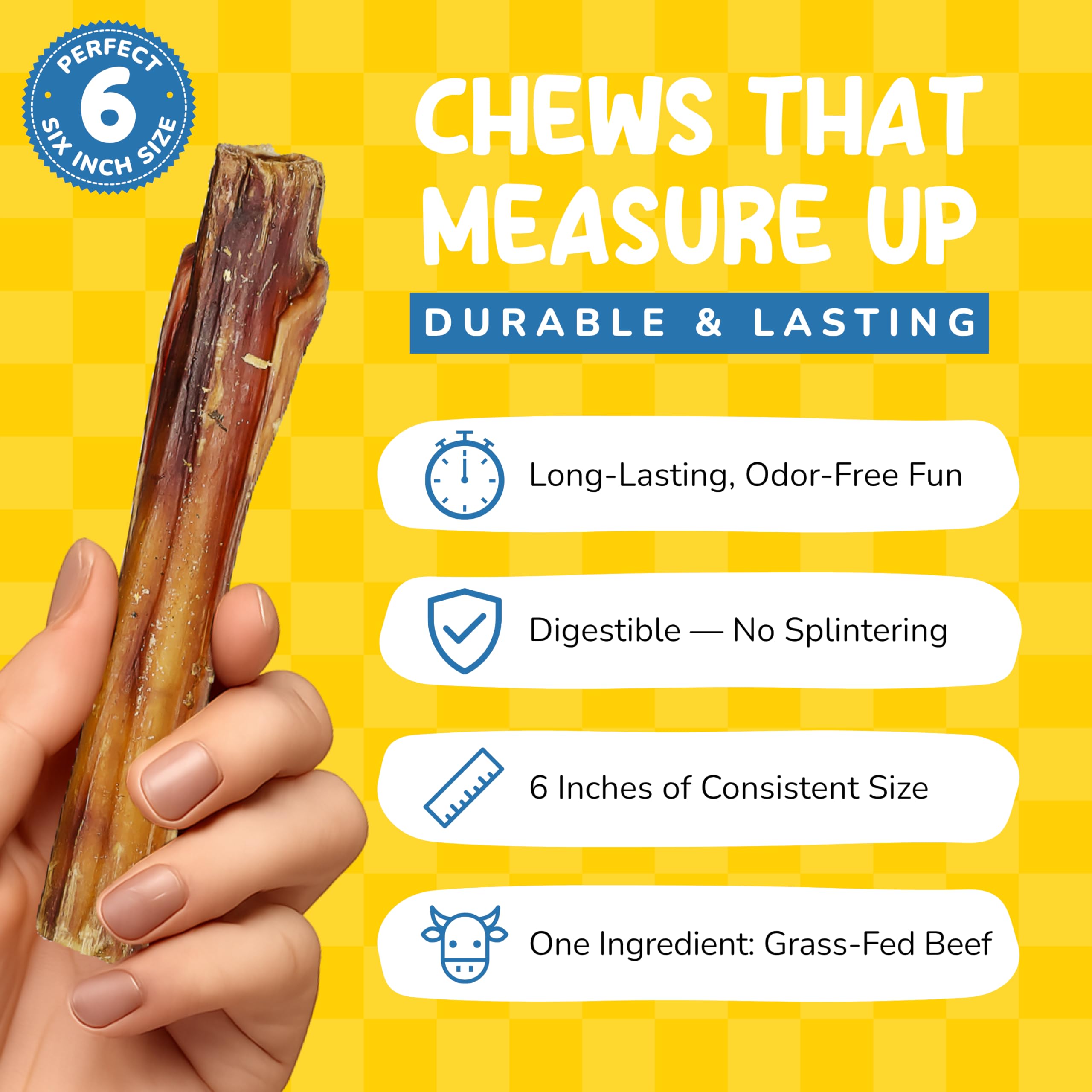 CHARLEY & ME low-odor dog chews shown for indoor-friendly chewing sessions.