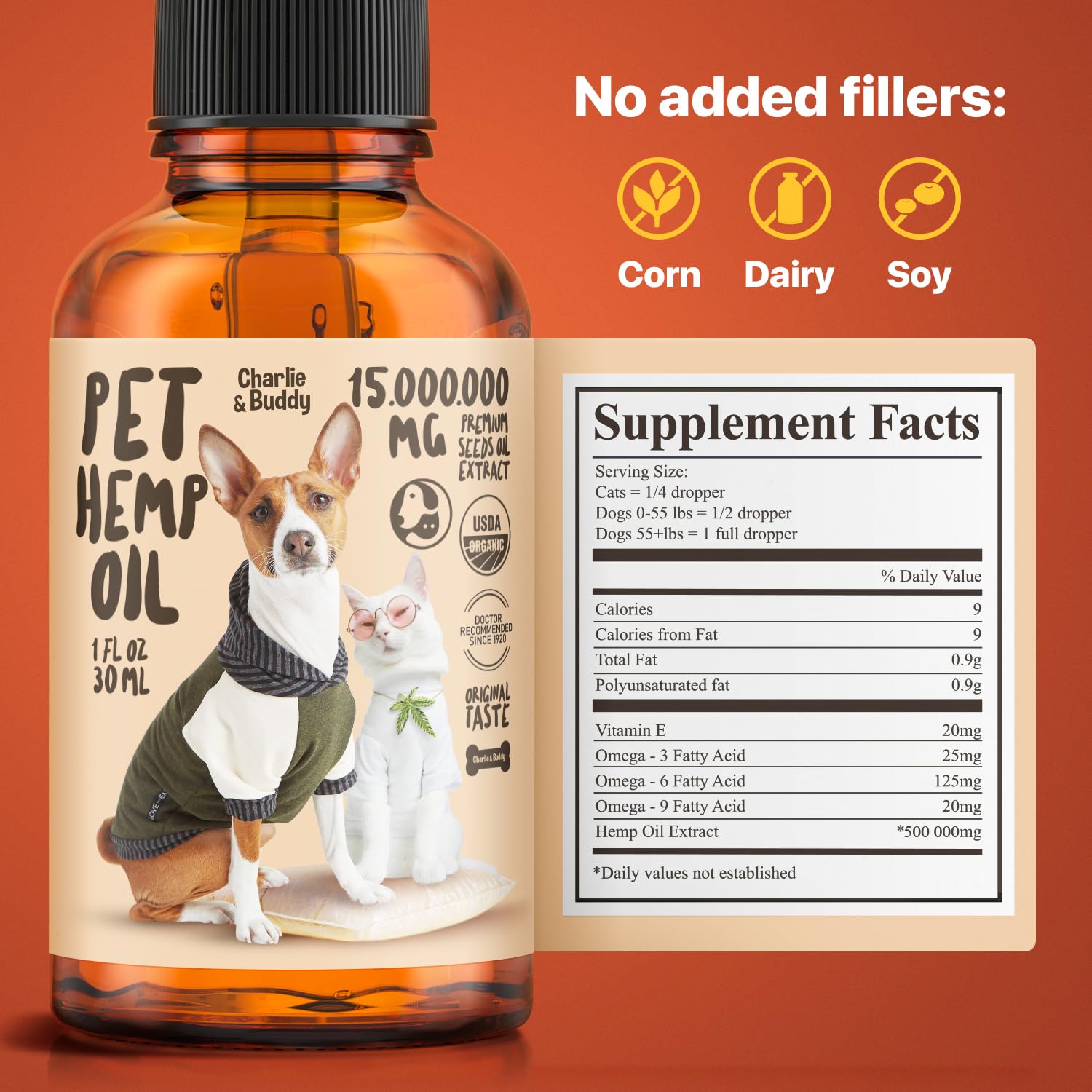 Charlie Buddy cat nose with oil signals skin health and shine.