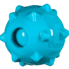 Chase 'n Chomp knobble-squeaker-ball closeup for interactive play with small dogs