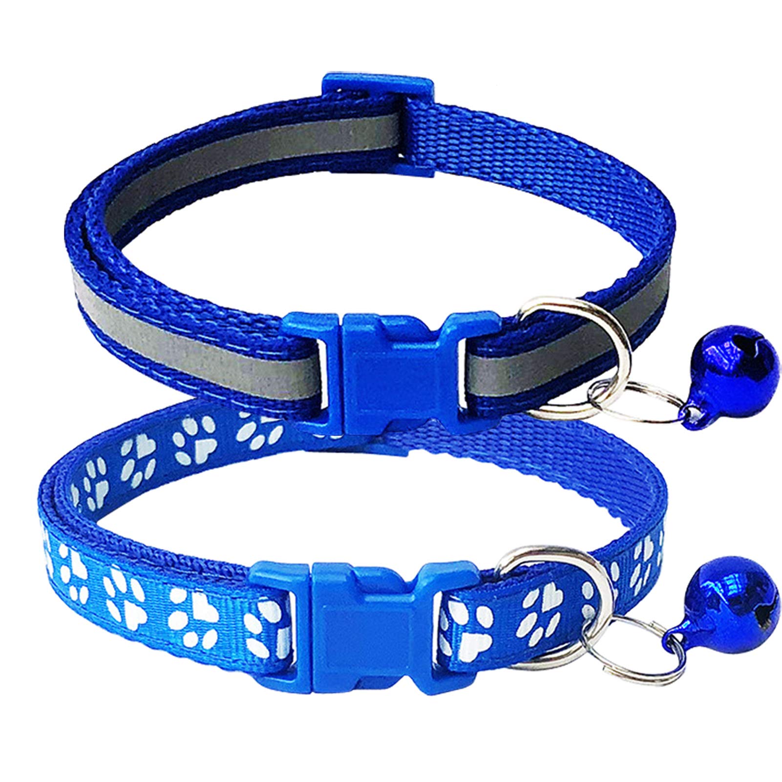 CHBORCHICEN footprint collar blue XS for small pets with durable daily wear
