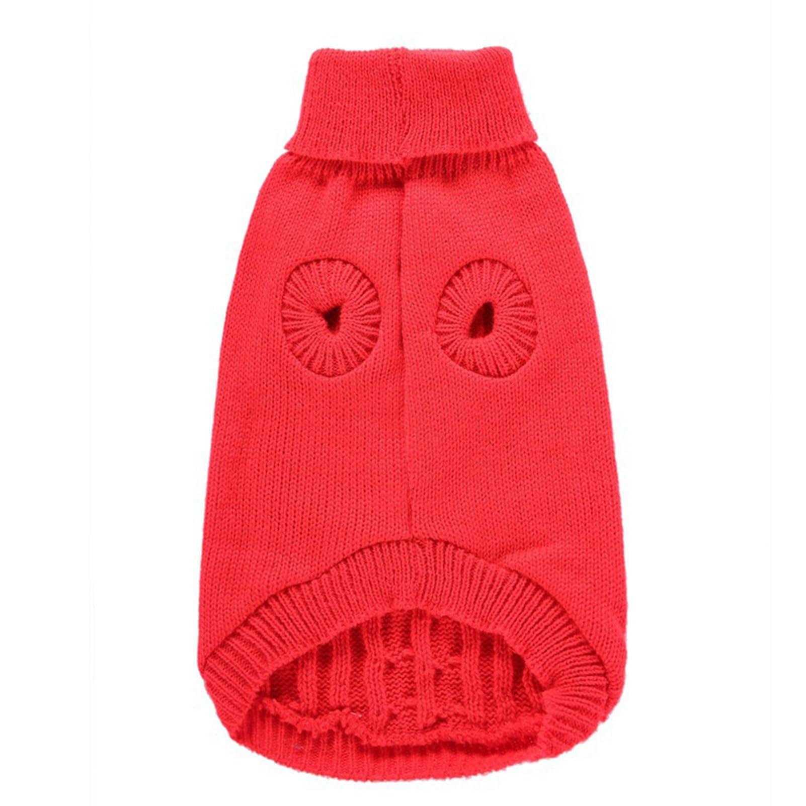 CHBORCHICEN small dog sweater size XS label highlights sizing guidance for petite pets